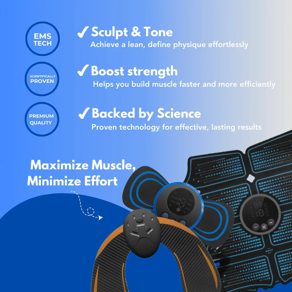 NextGen EMS Muscle Stimulator Sculpt. Strengthen. Transform.