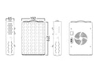 Advanced Red & Infrared Light Therapy Panel